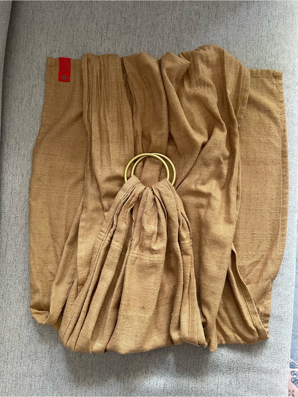 Sakura Bloom Butternut Maven Silk Ring Sling